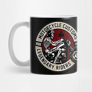 motorcycle customs Mug